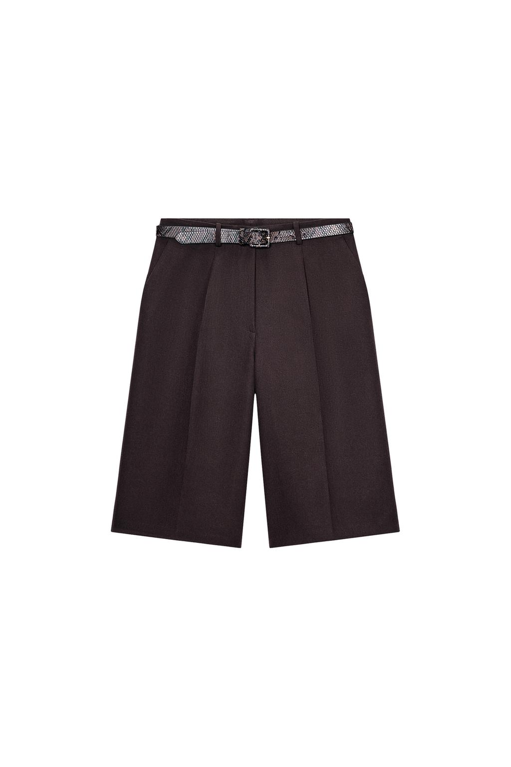 LONG BELTED SHORTS - image 3