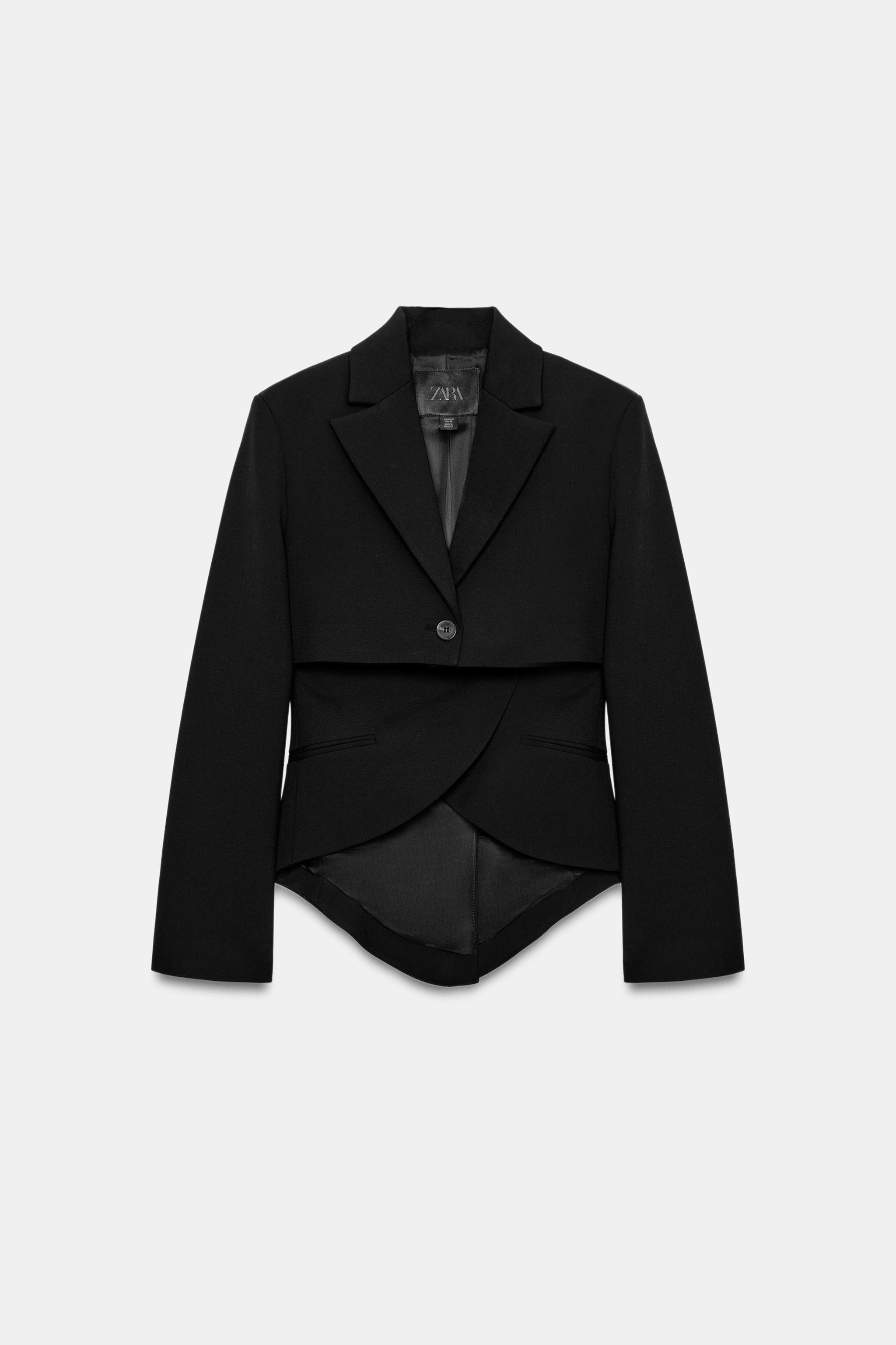 新品　ZARA　ショートニットブレザー ブレザー - レディース | ZARA 日本