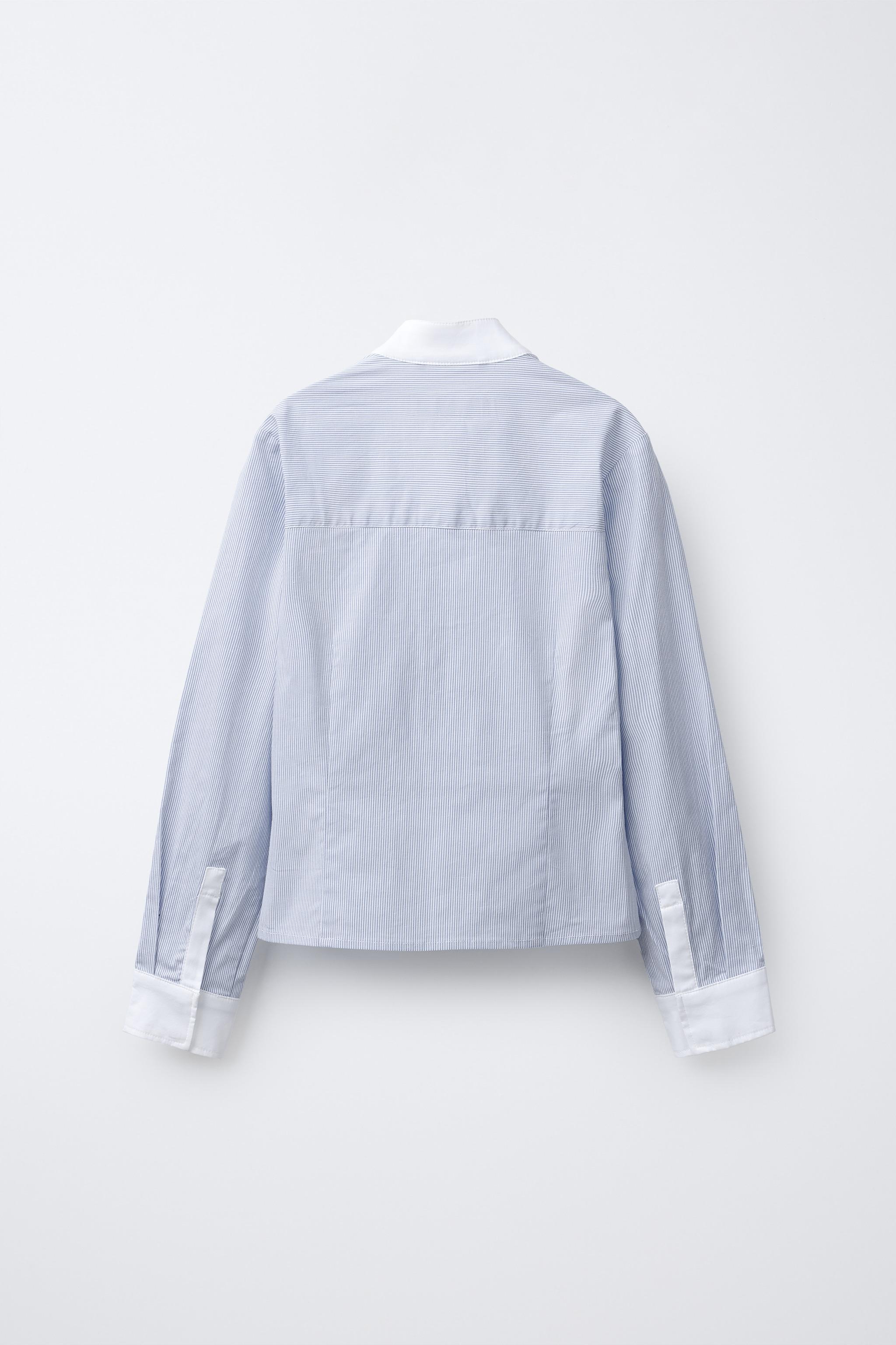 CHEMISE À RAYURES D'ÉQUITATION