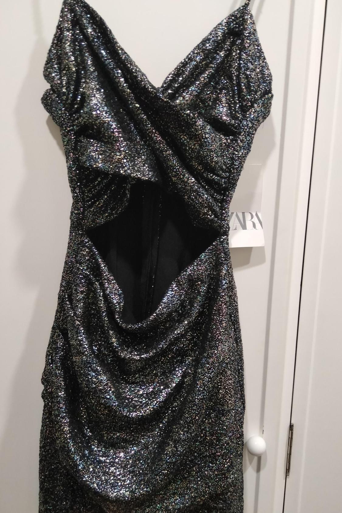 EMBELLISHED CUT-OUT DRESS