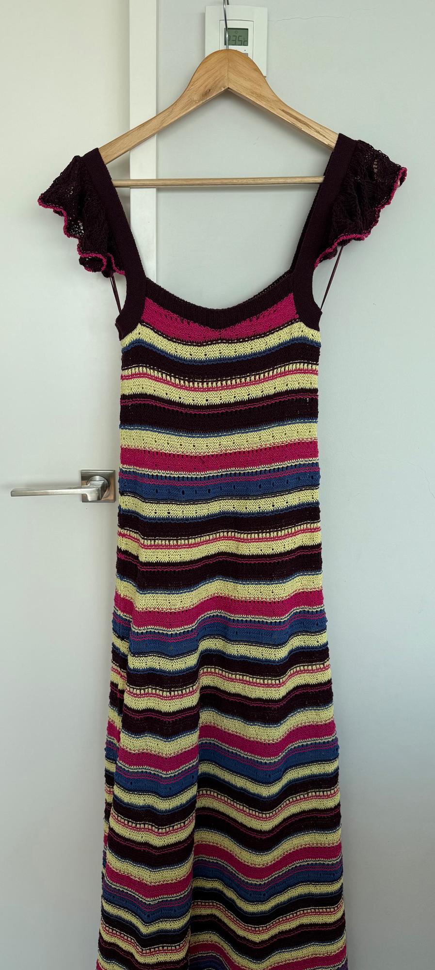 LONG CROCHET DRESS - Image 3