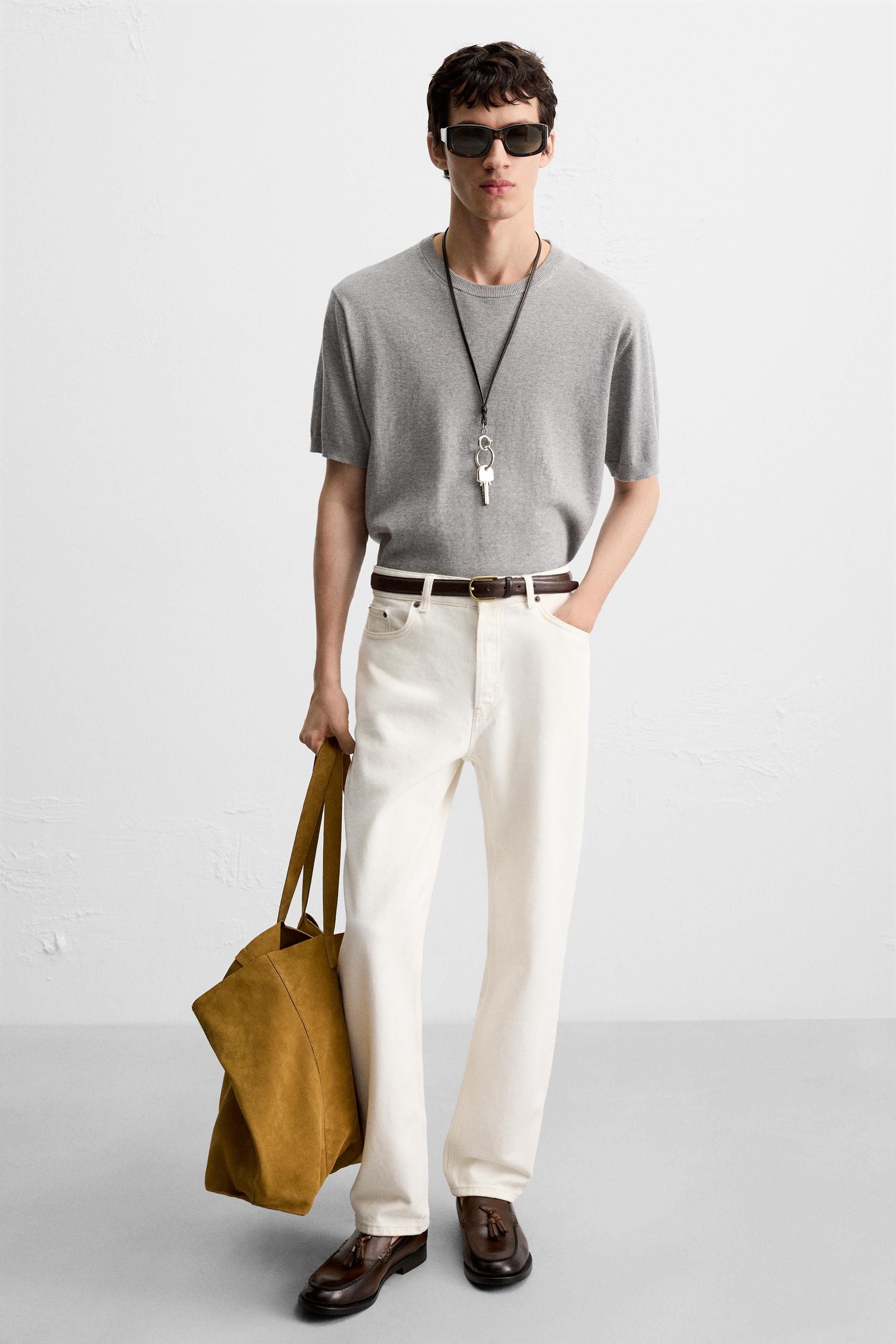 ZARA 未使用品　ブラックスエード モカシンシューズ レザーデッキシューズ - ブラック | ZARA Japan / 日本