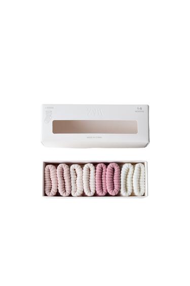 4ER-PACK FARBIGE SOCKEN - Hellrosa von Zara - Bild 0