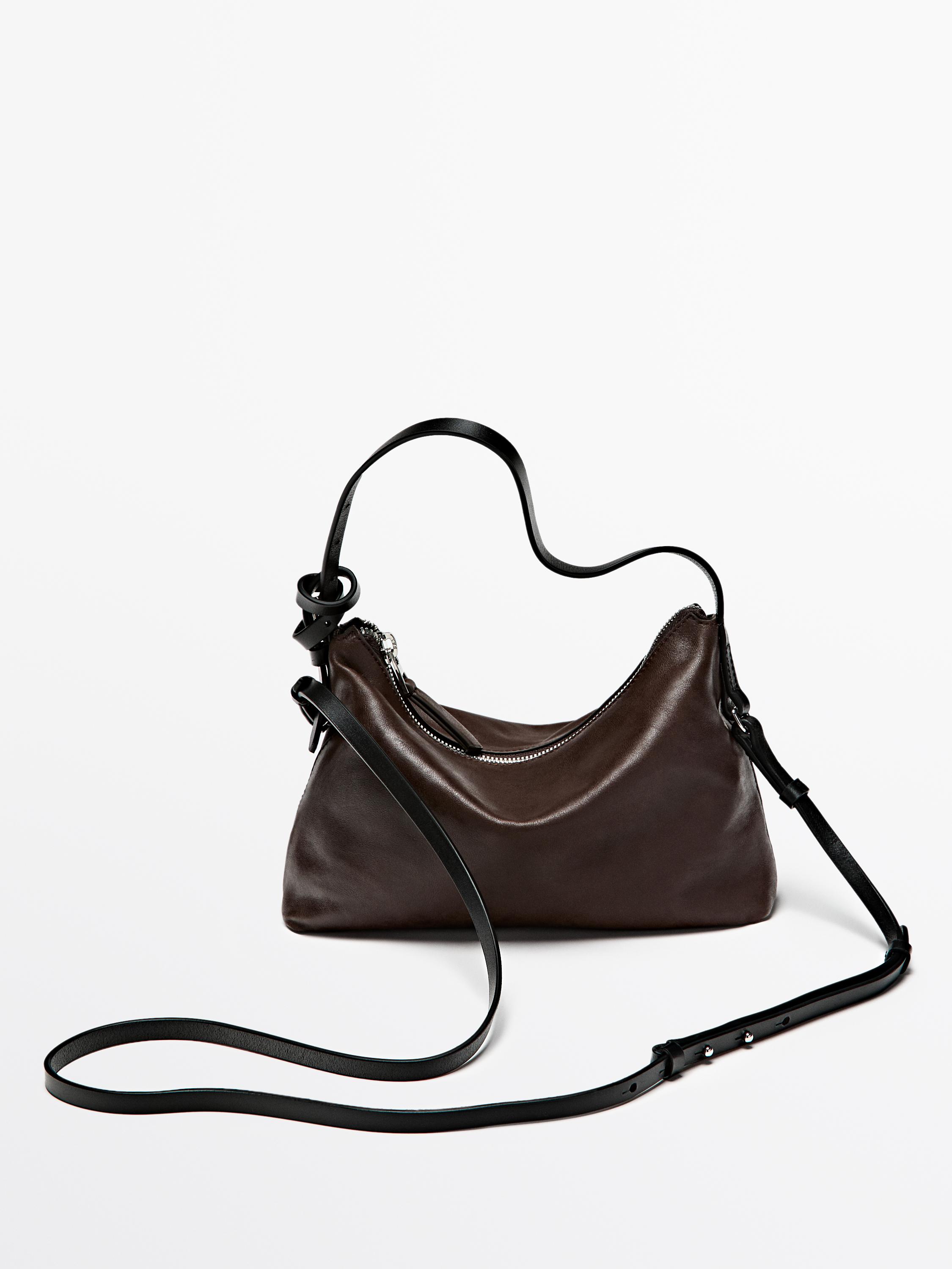 Small nappa leather bag