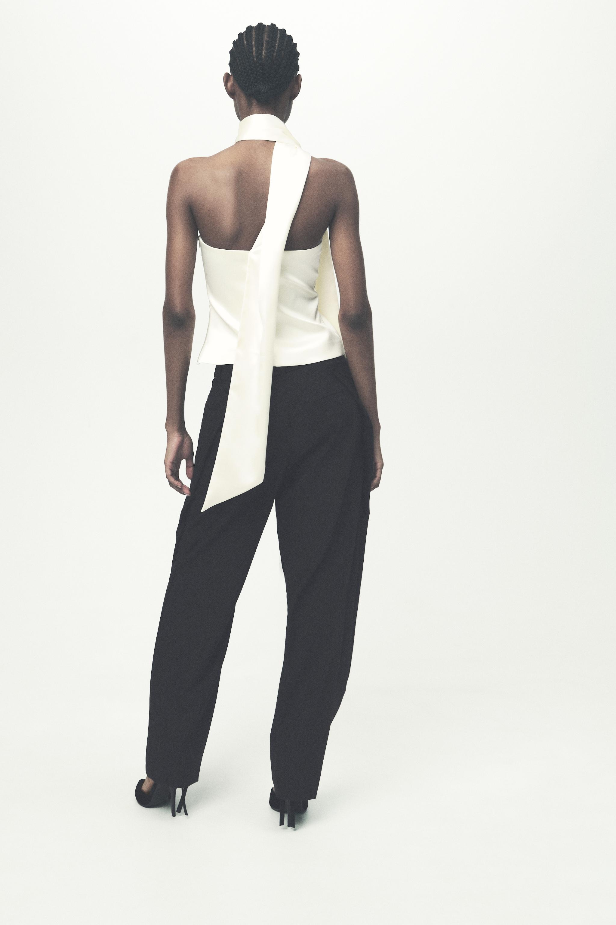 Wrap Trousers / White | leinwande