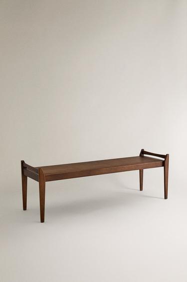 LONG WOODEN BENCH - Brown by Zara - Image 1