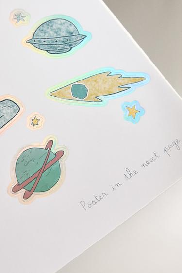 CHILDREN'S SPACE ACTIVITY BOOK - Multicoloured by Zara - Image 5
