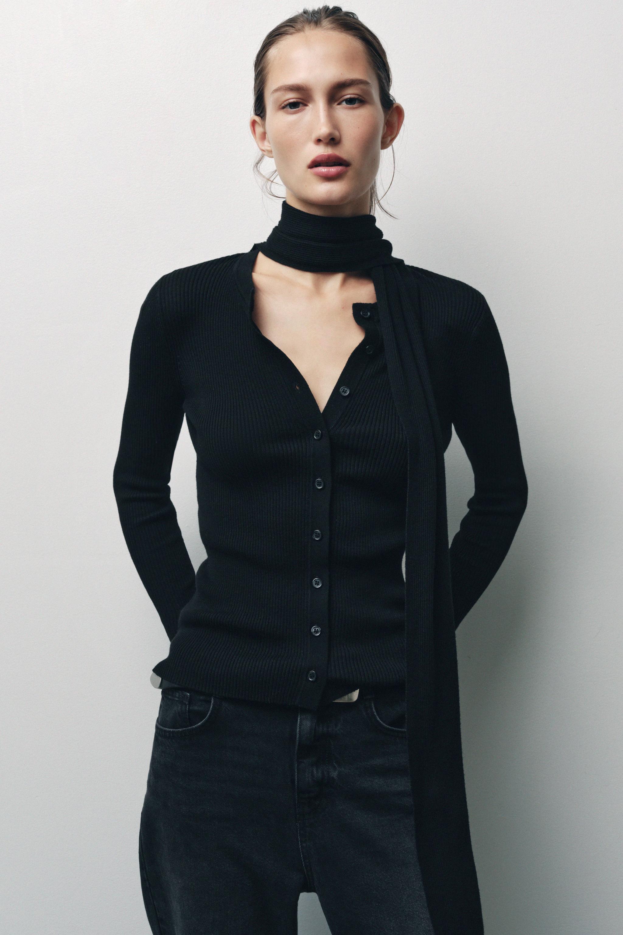 新品 ZARA 定価10,990円 フィットニットカーディガン ジャケッ ト L ZARA フィットニットカーディガン - メルカリ