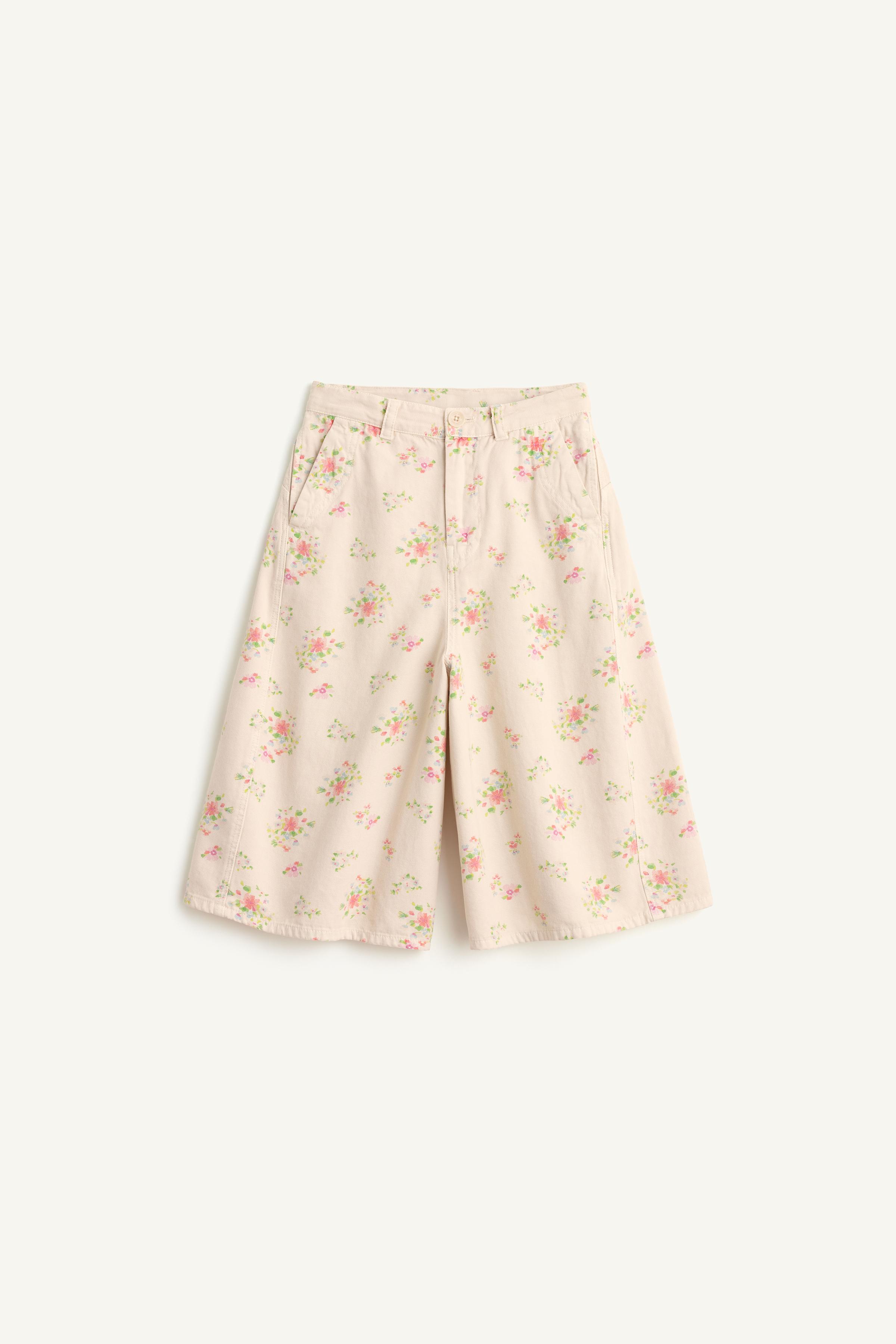 Детские брюки Zara FLWR WD PNT — фото 4