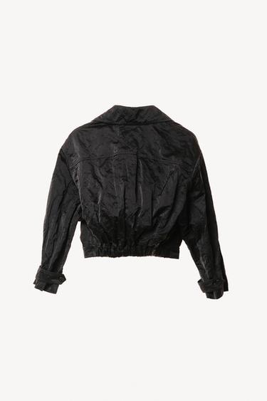 SHORT BELTED JACKET WILLY CHAVARRIA X ZARA - Black by Zara - Image 5