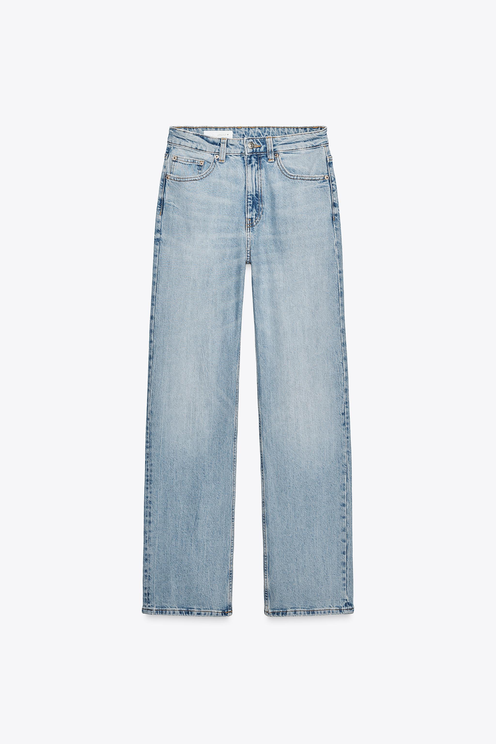 STRAIGHT LEG LONG LENGTH Z1975 JEANS WITH A HIGH WAIST