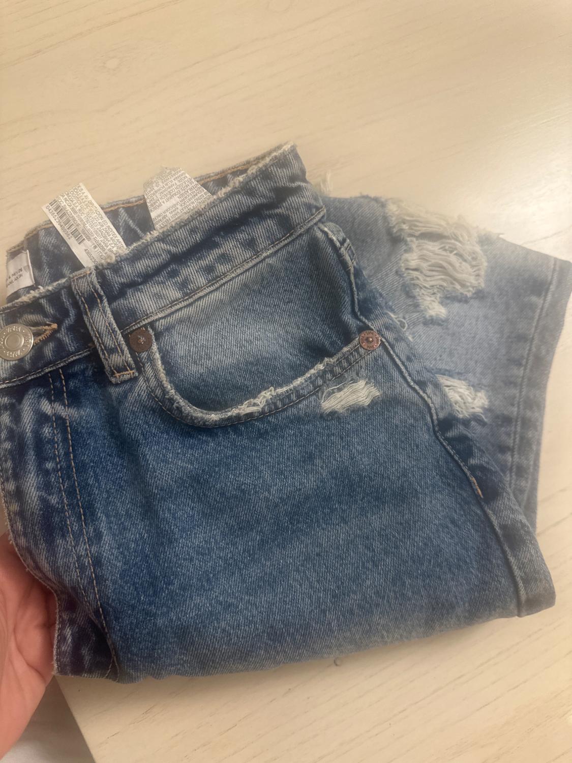 JEANS TRF MOM TIRO ALTO ROTOS - Image 6