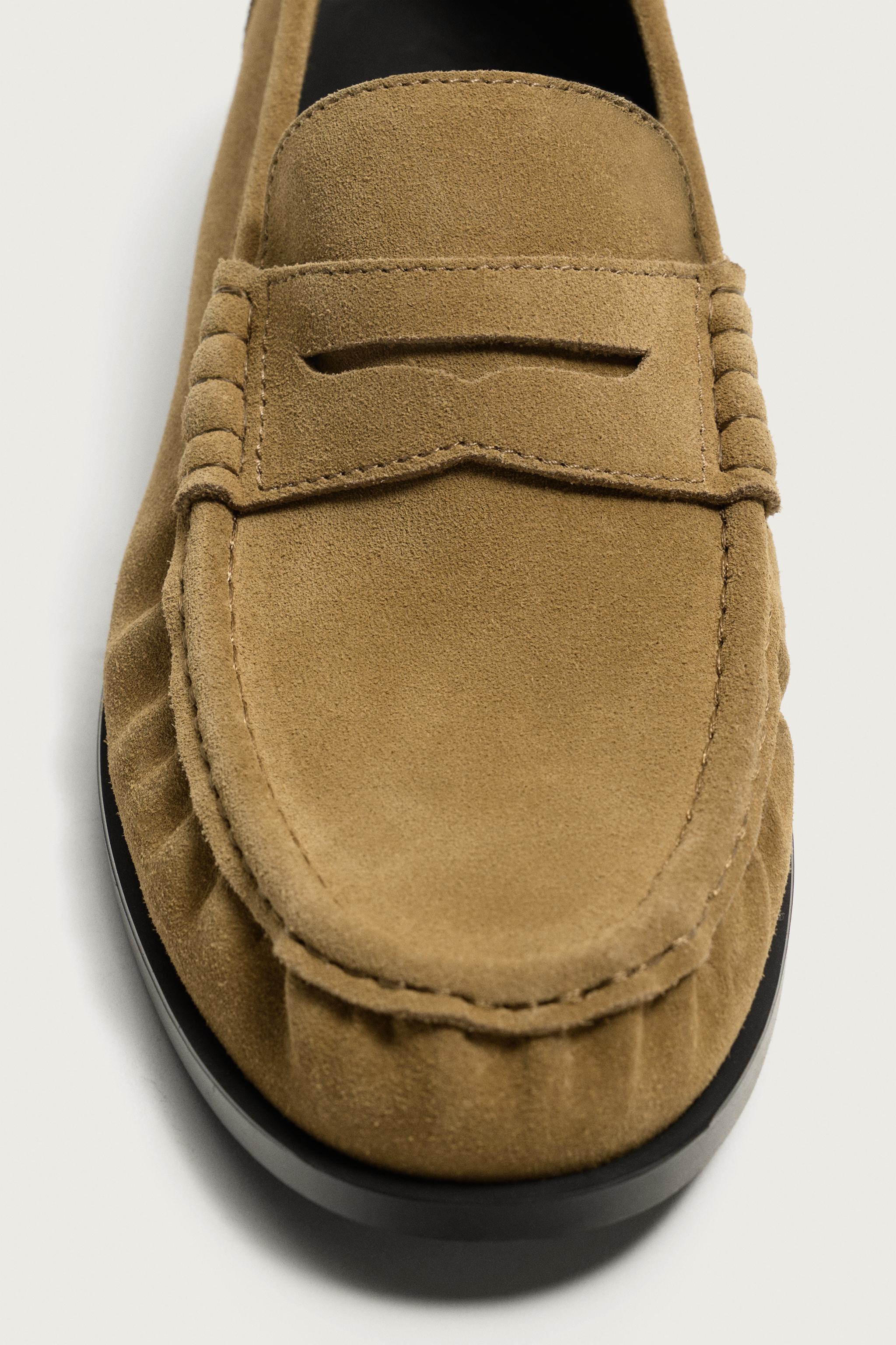 LEATHER LOAFERS