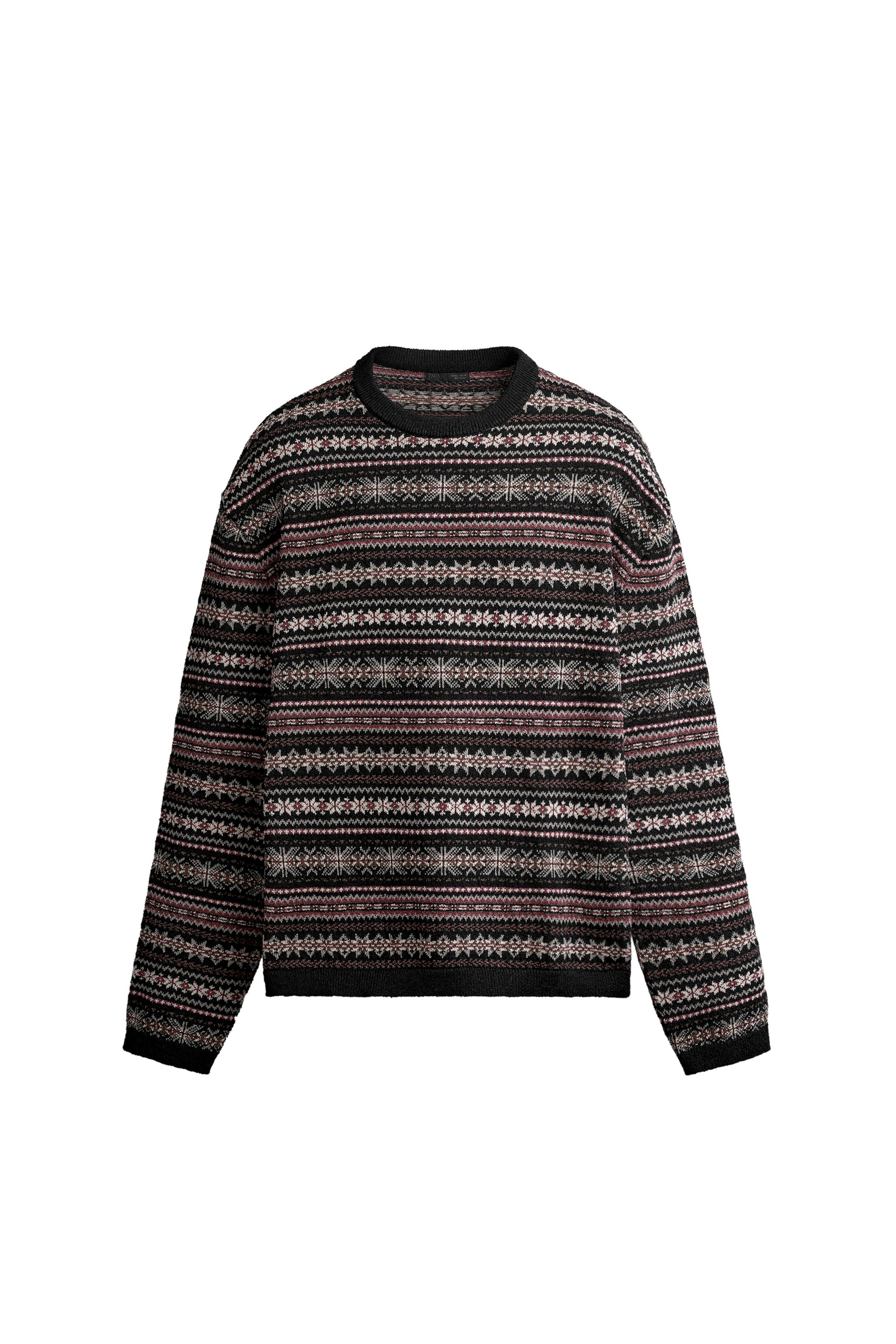 JERSEY JACQUARD GEOMÉTRICO