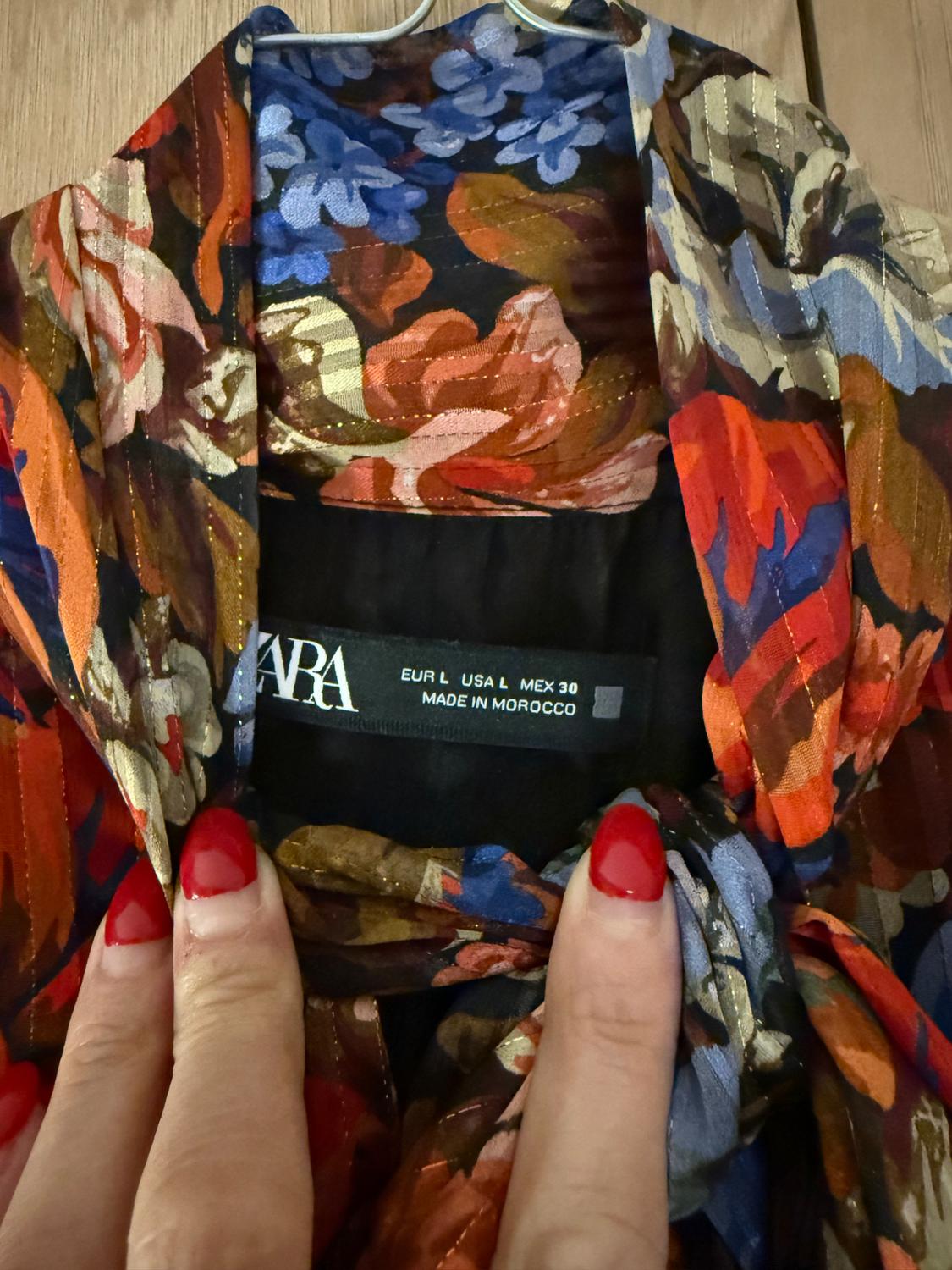 PRINTED MINI DRESS - Image 6