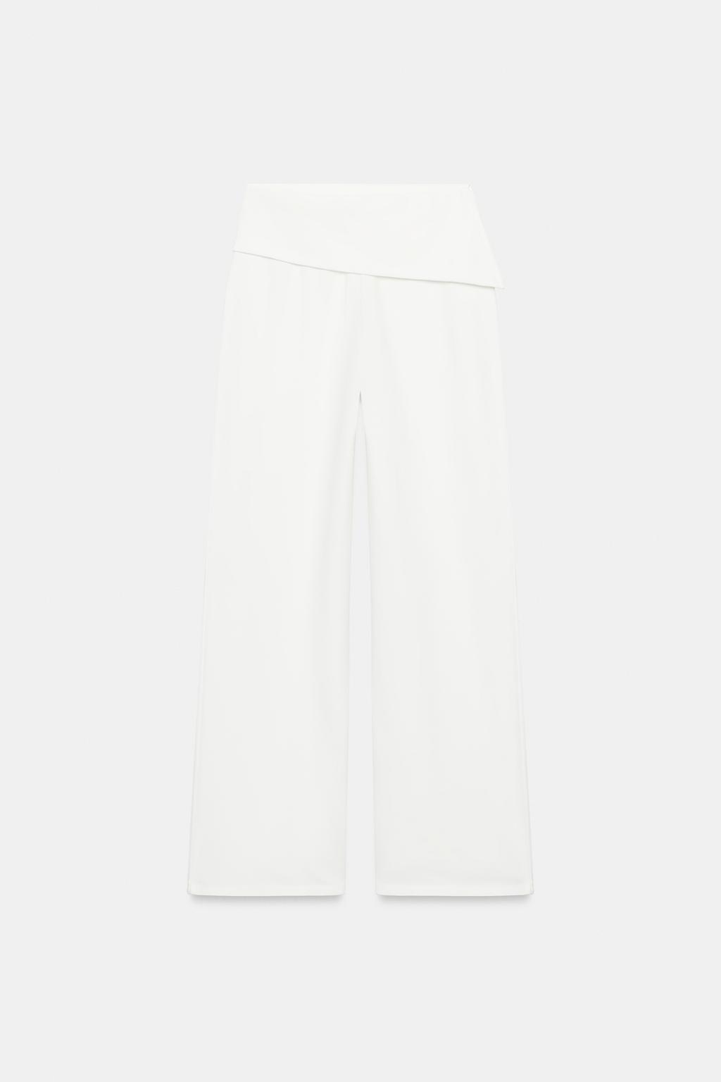 ASYMMETRIC WAIST PANTS