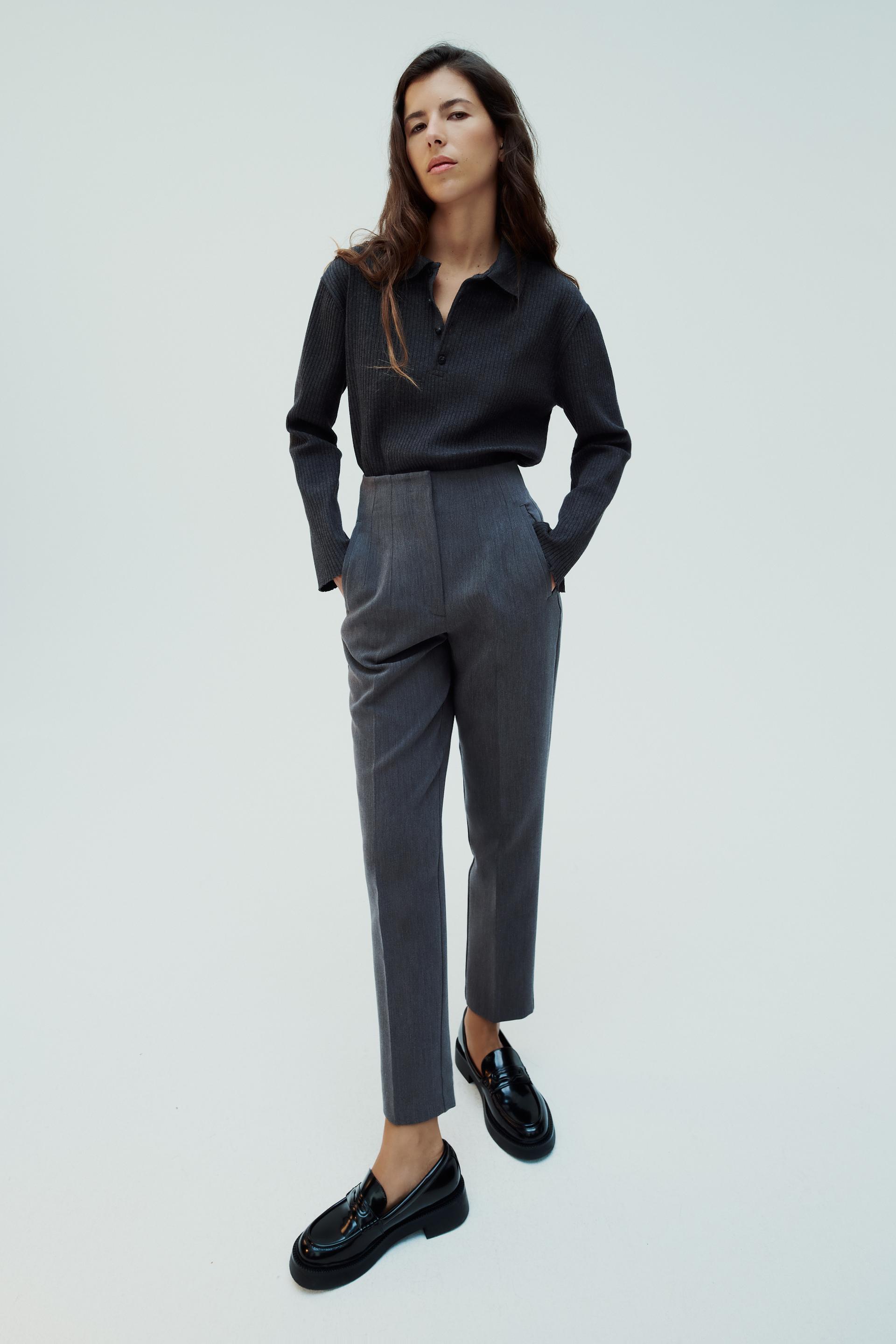 How To Style Zara High Waisted Trousers - Digitaldaybook