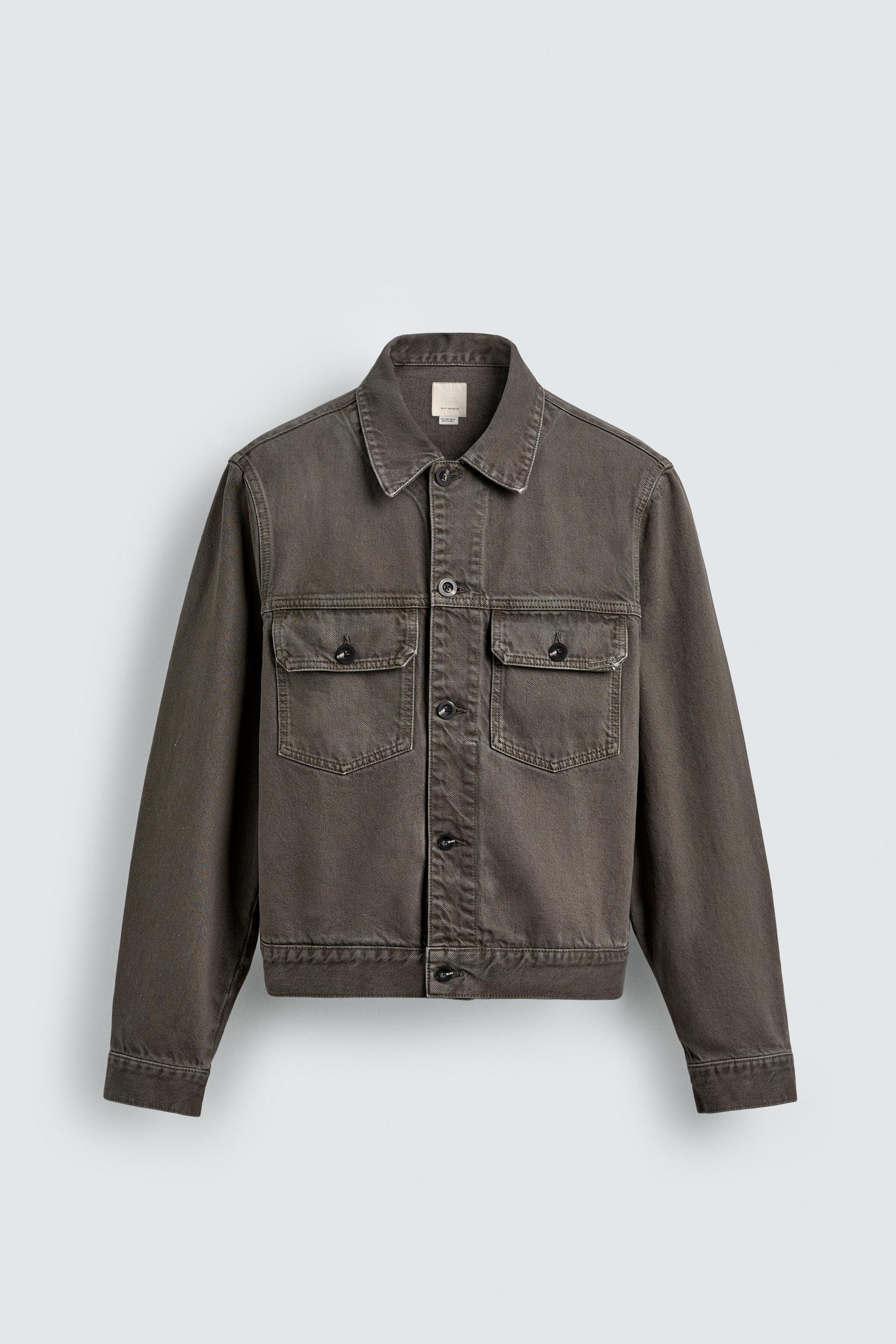 VESTE EN JEAN DÉLAVÉE
