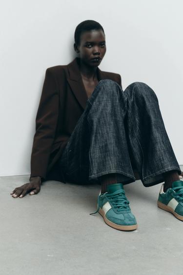 TRAINERS - Green by Zara - Image 0