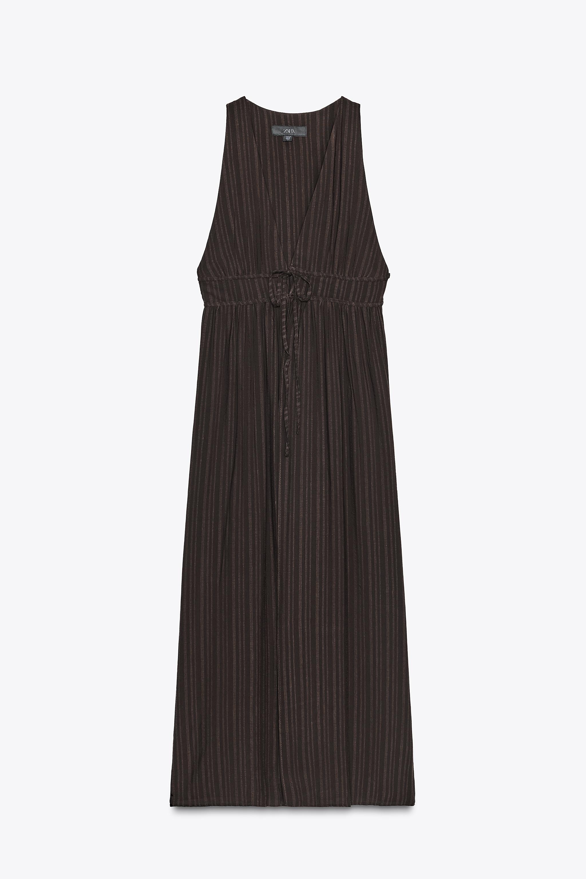 GILET LONG RAYÉ