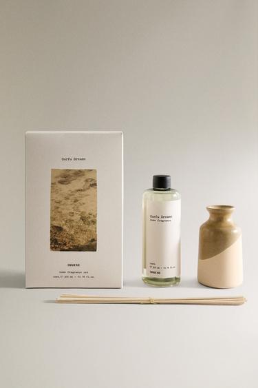 (300 ML) DIFFUSEUR DE PARFUM D’AMBIANCE À BÂTONNETS + RECHARGE CORFU DREAMS - Bleu clair de Zara - Image 1