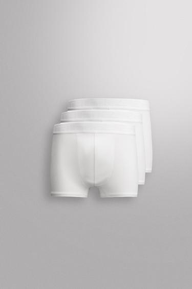 3-PACK OF BOXER SHORTS - White by Zara