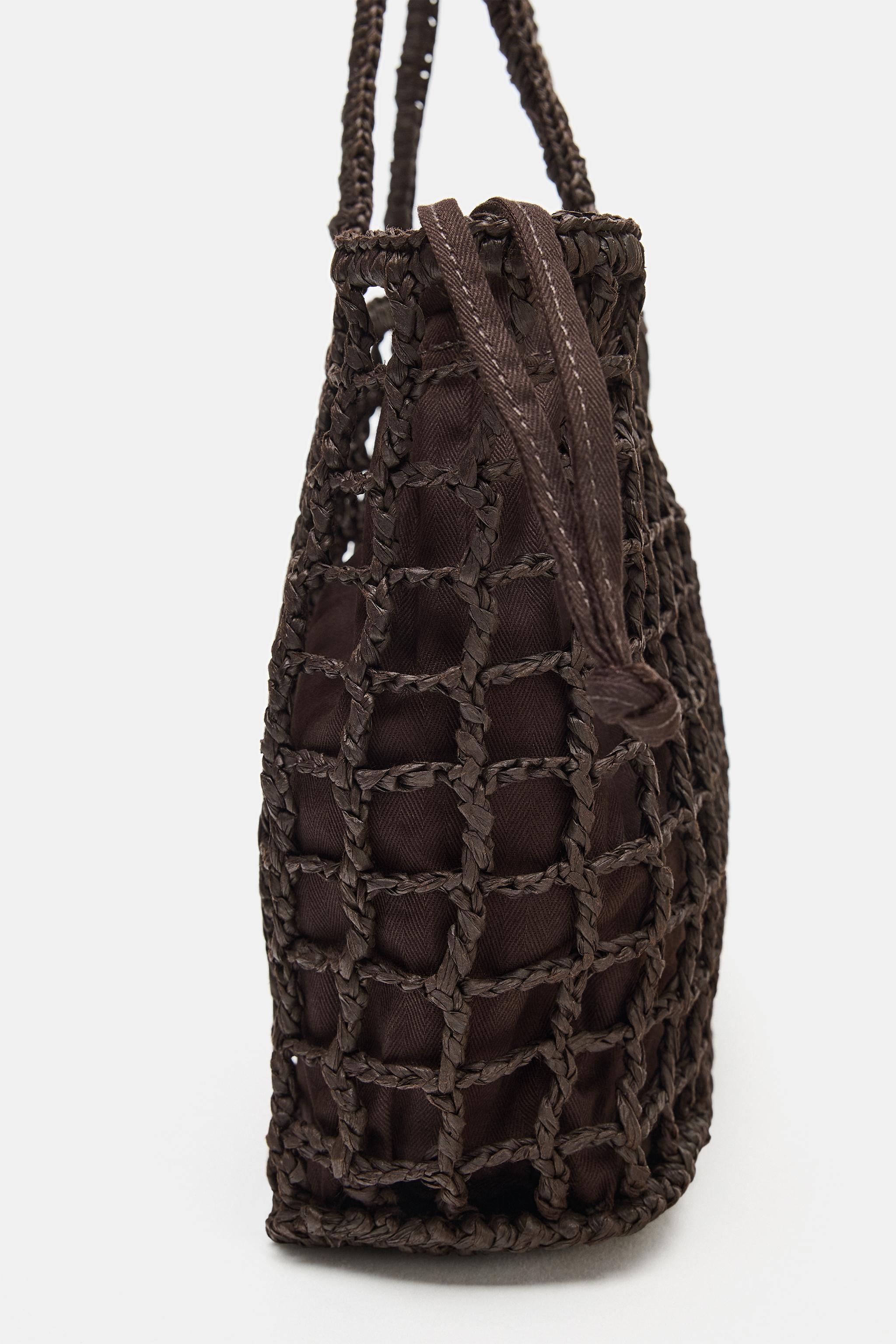 BRAIDED MINI  TOTE BAG