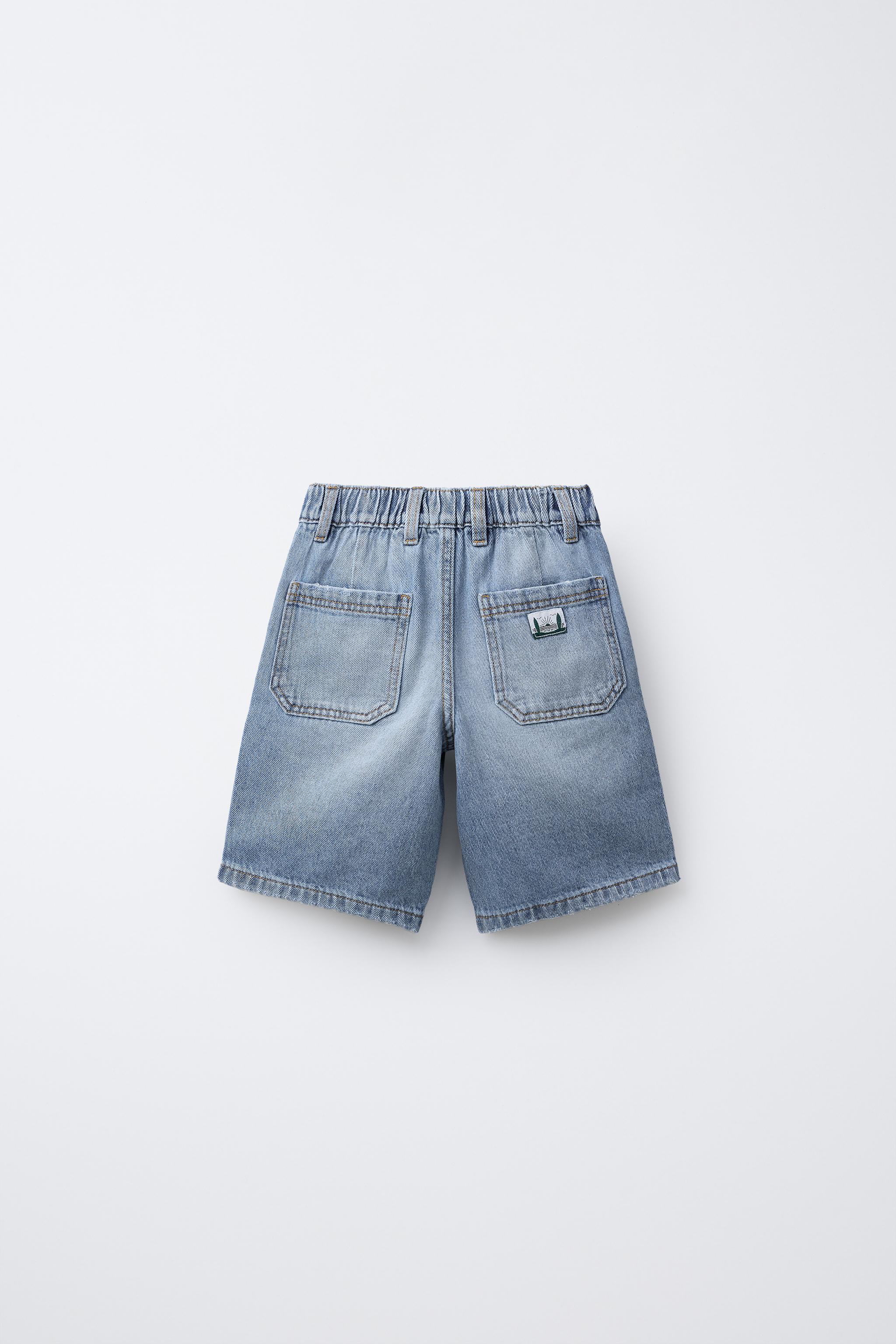 ZARA ザラリボン付きベアトップ・ショートパンツ ジャンプスーツ