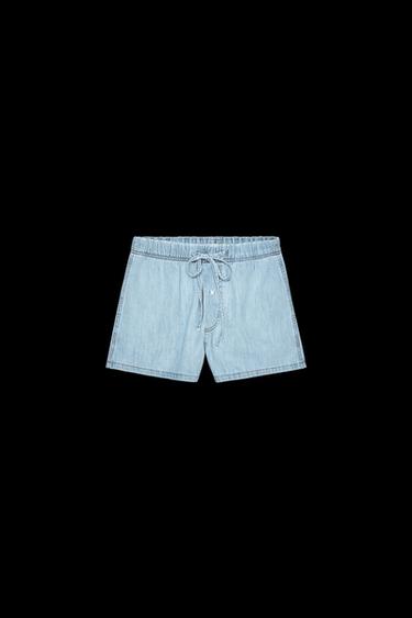 BOXERSHORTS AUS DENIM TRF - Blau von Zara - Bild 0