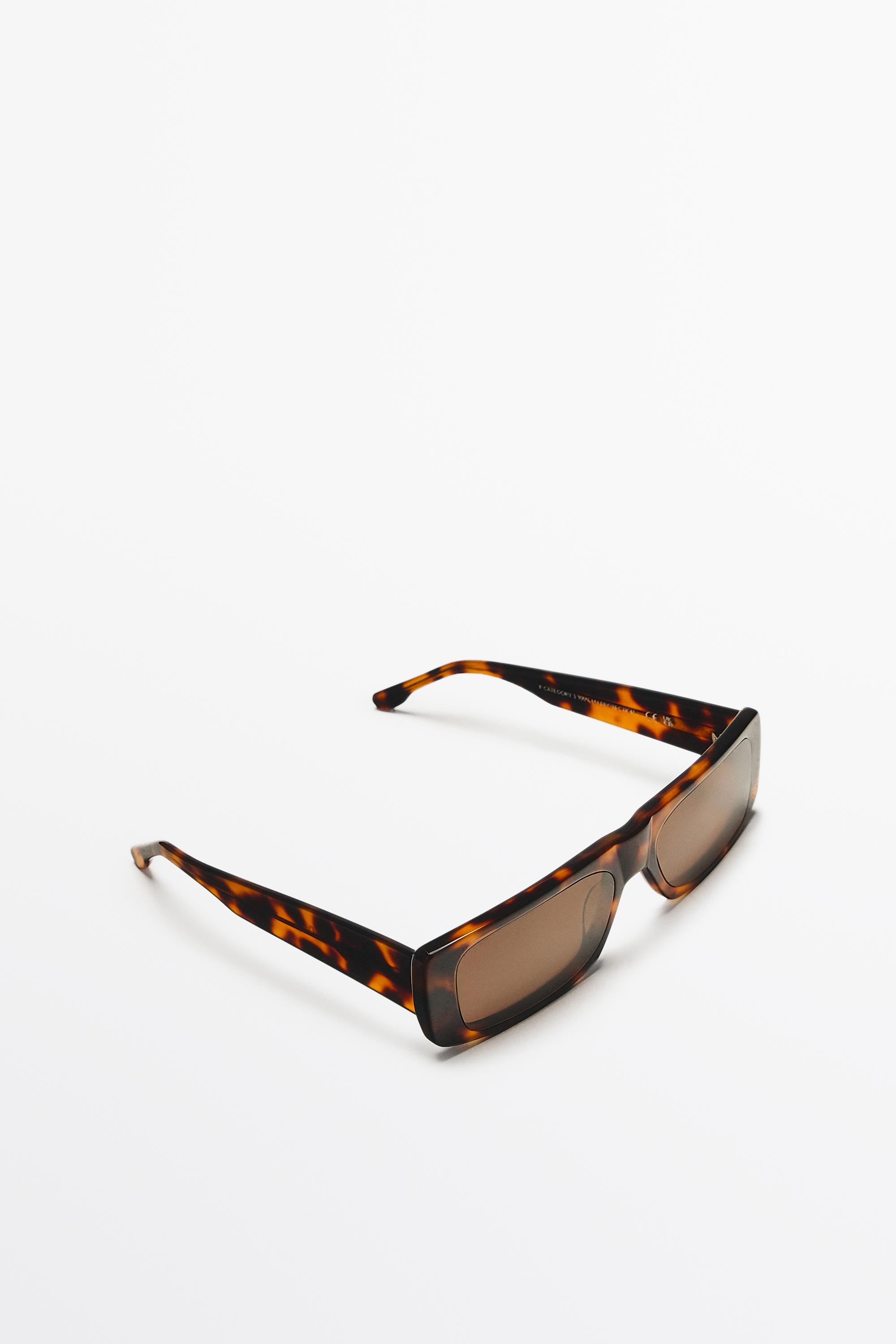 Lunettes de soleil rectangulaires
