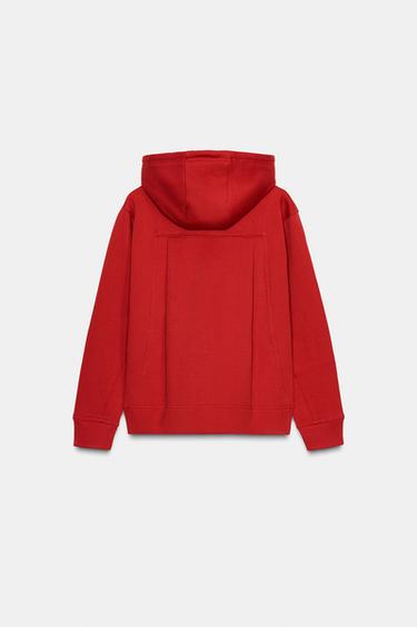 OVERSIZE HOODIE - Red de Zara - Image 5
