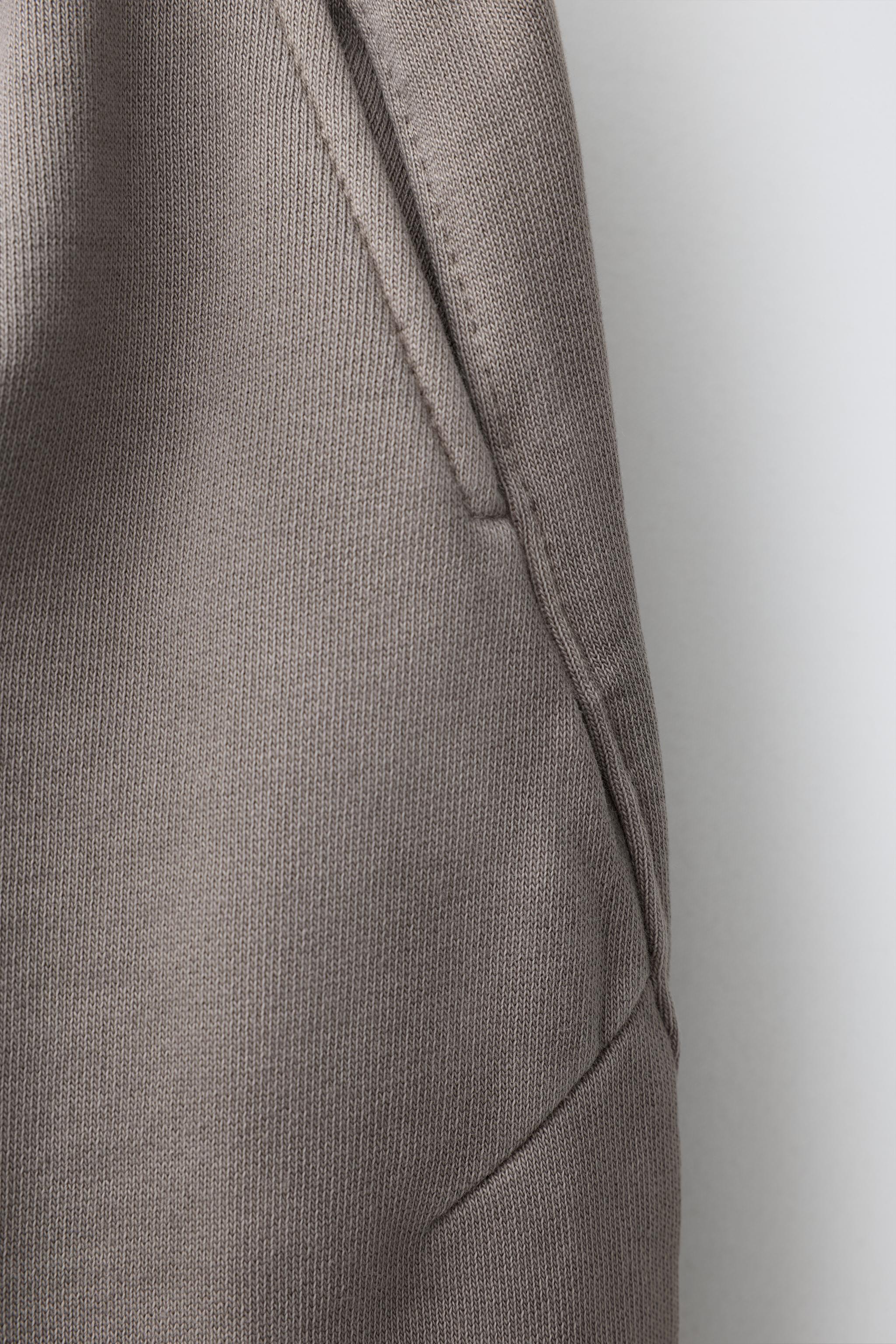 PANTALON BARREL EN MOLLETON