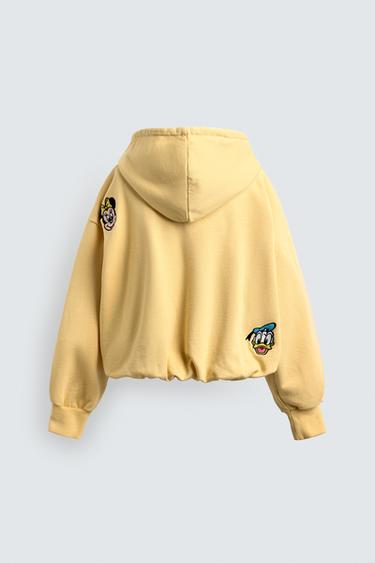 EMBROIDERED HOODIE SWEATSHIRT HARRY LAMBERT FOR ZARA X DISNEY - Yellow by Zara - Image 1