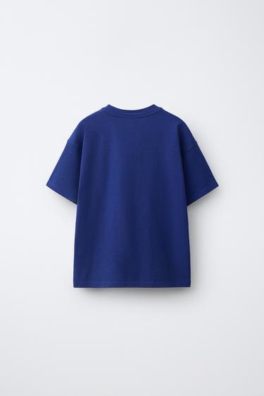 0FR. PARIS X ZARA PRINTED T-SHIRT — Bluish 2