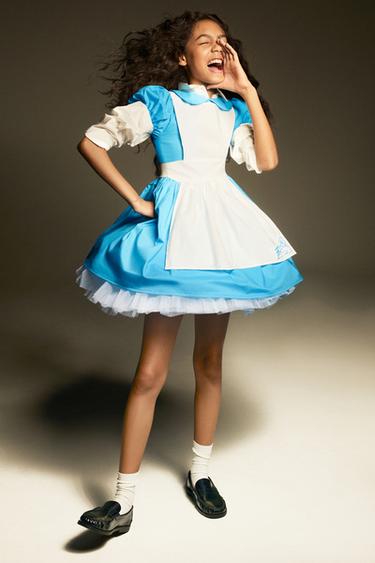 КОСТЮМ-ПЛАТЬЕ ALICE IN WONDERLAND © DISNEY — ГОЛУБОЙ от Zara