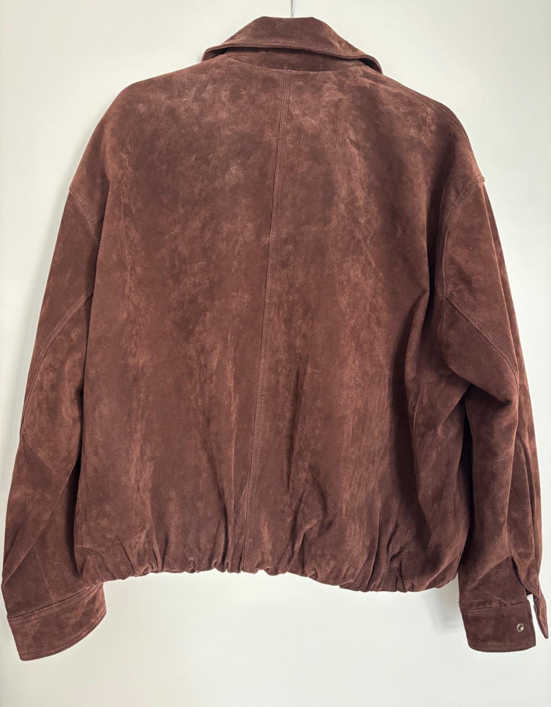 100% SUEDE LEATHER JACKET - Image 3
