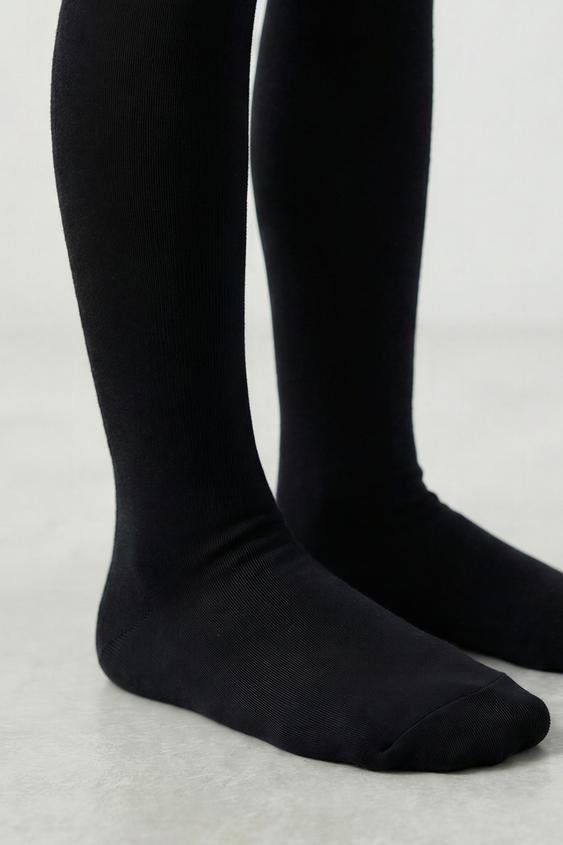 MALLAS LISAS - Negro de Zara - Imagen 0