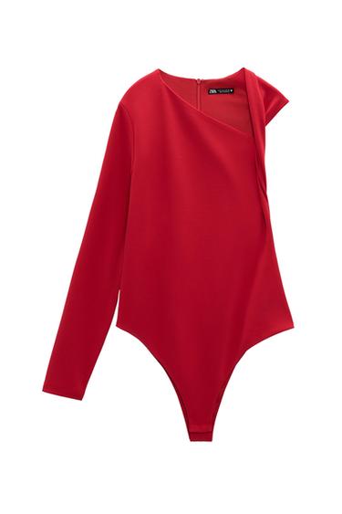ASYMMETRIC BODYSUIT