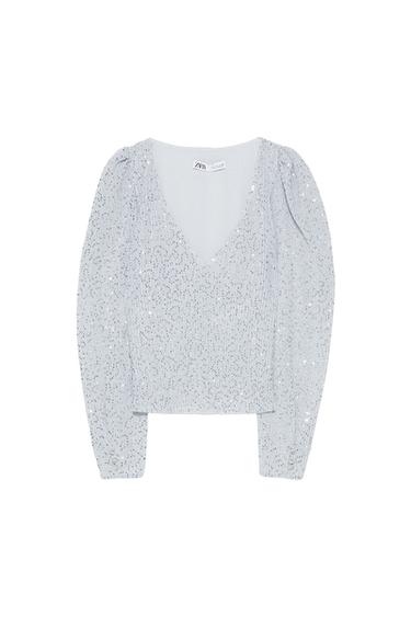 SEQUINNED TOP