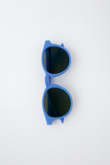 THIN RESIN SUNGLASSES - Light blue by Zara - Image 3