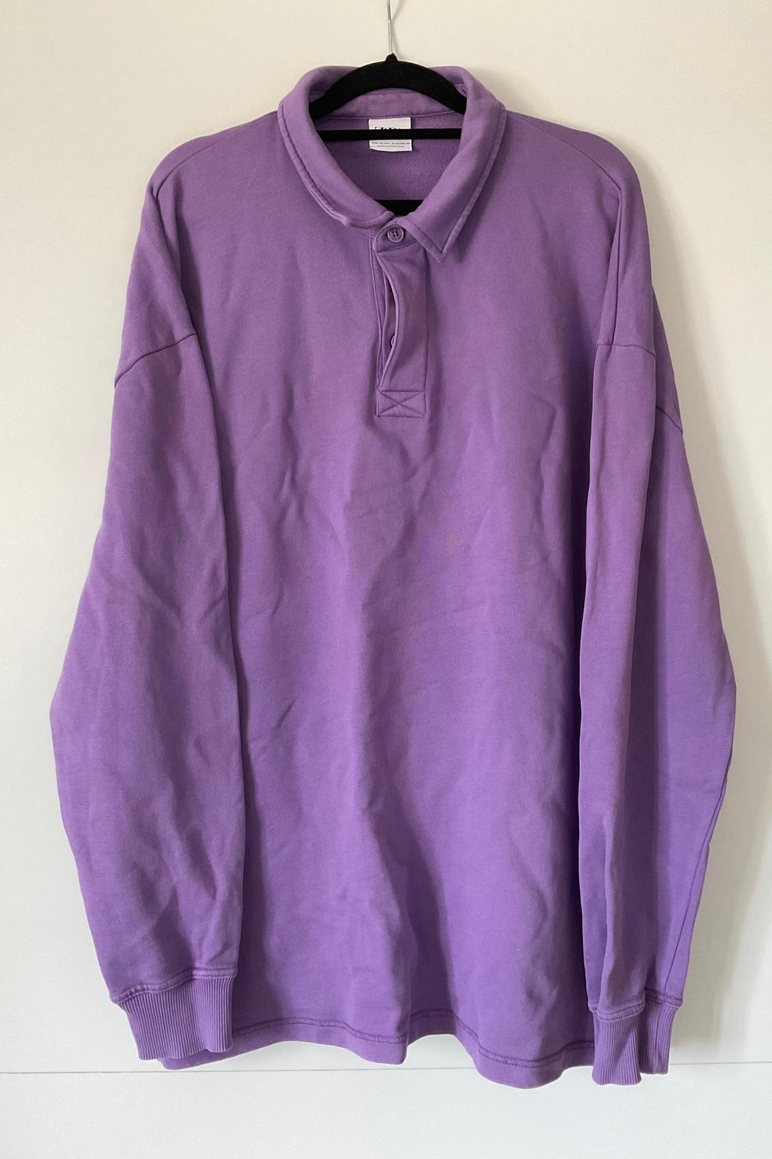 OVERSIZED POLO SWEATSHIRT
