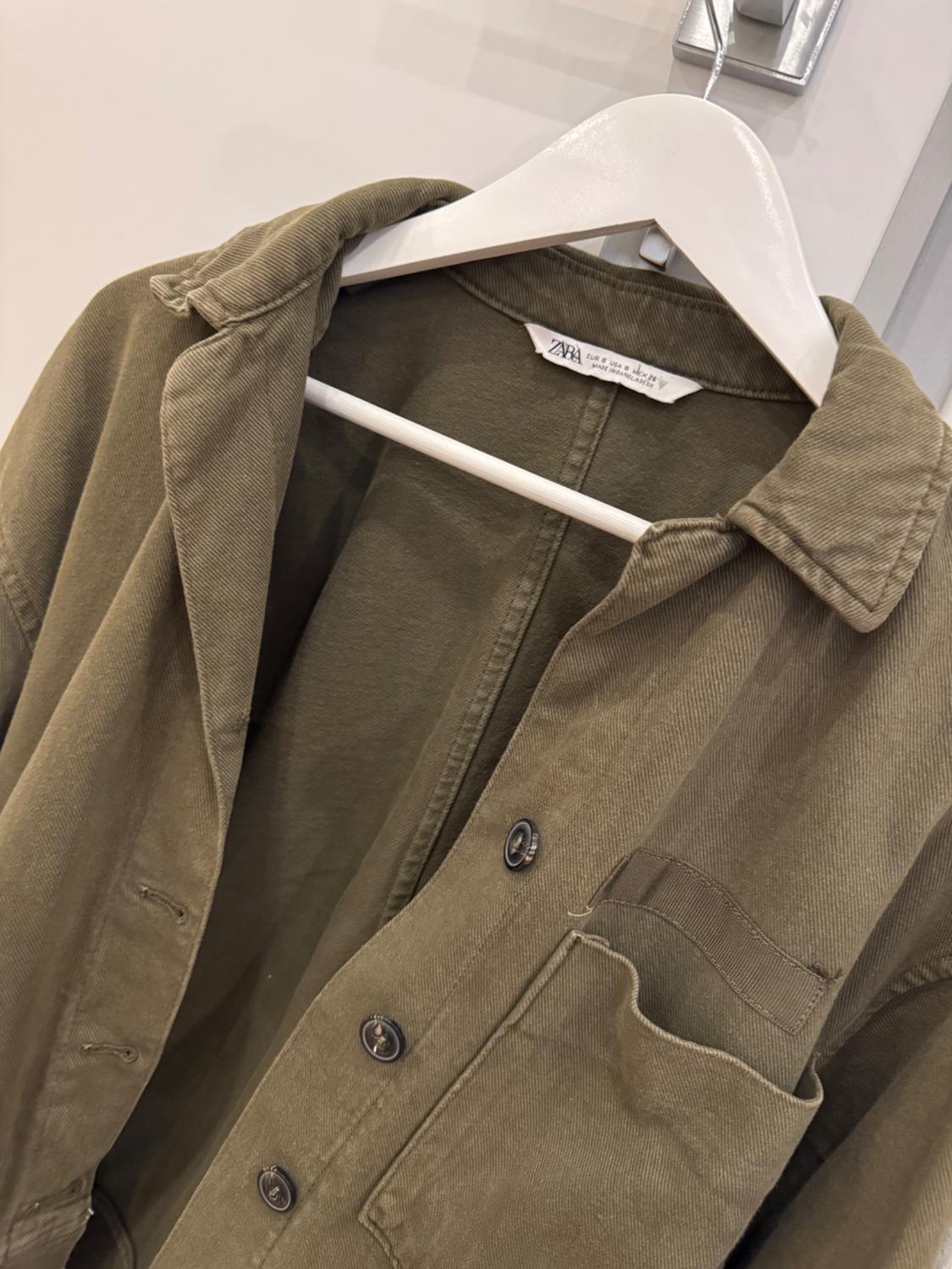 ZW COLLECTION OVERSIZE OVERSHIRT WITH POCKETS - Image 4