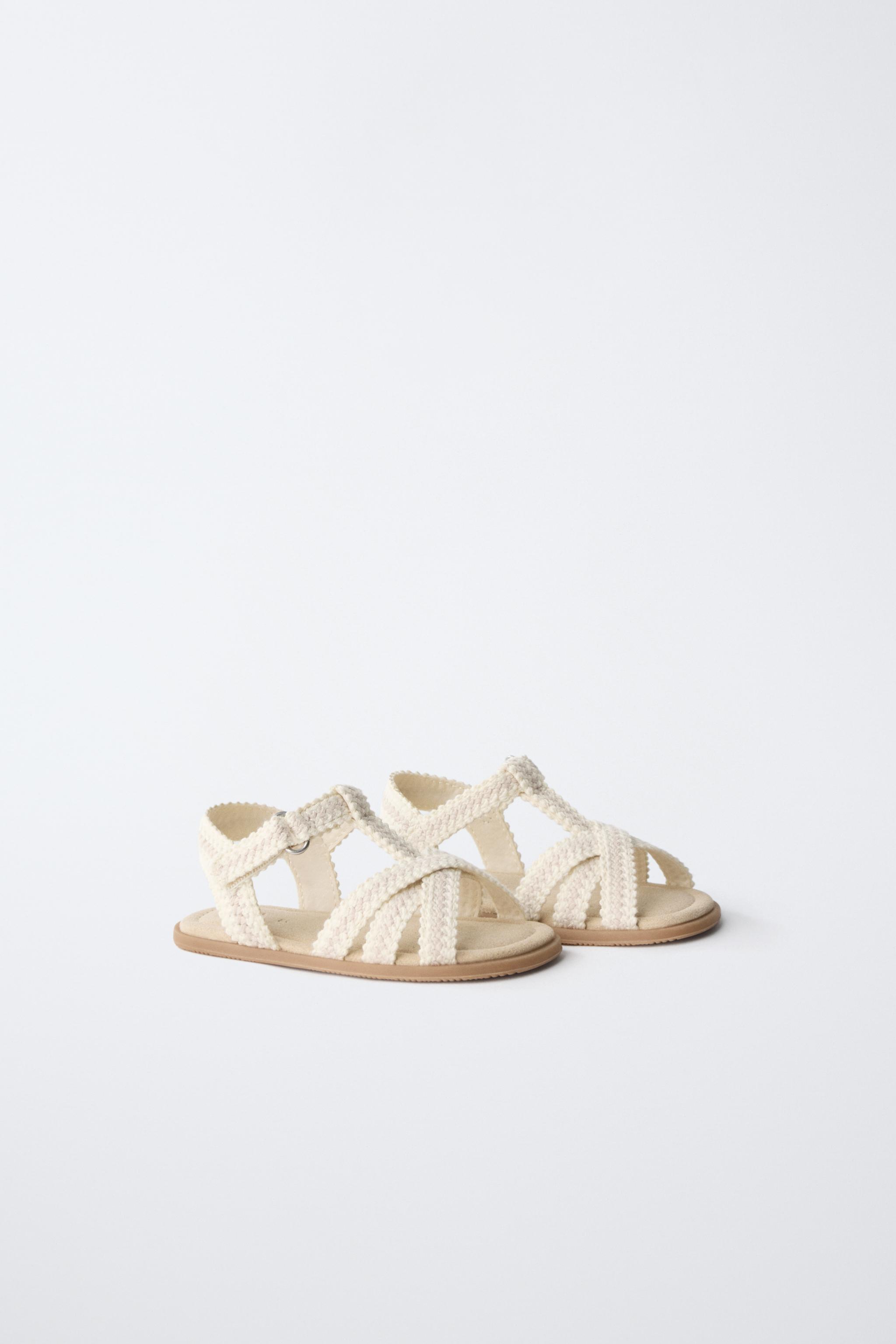 SANDALES CROCHET PIEDS NUS