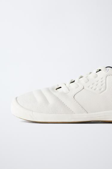 FOOTBALL SNEAKERS - White by Zara - Image 4