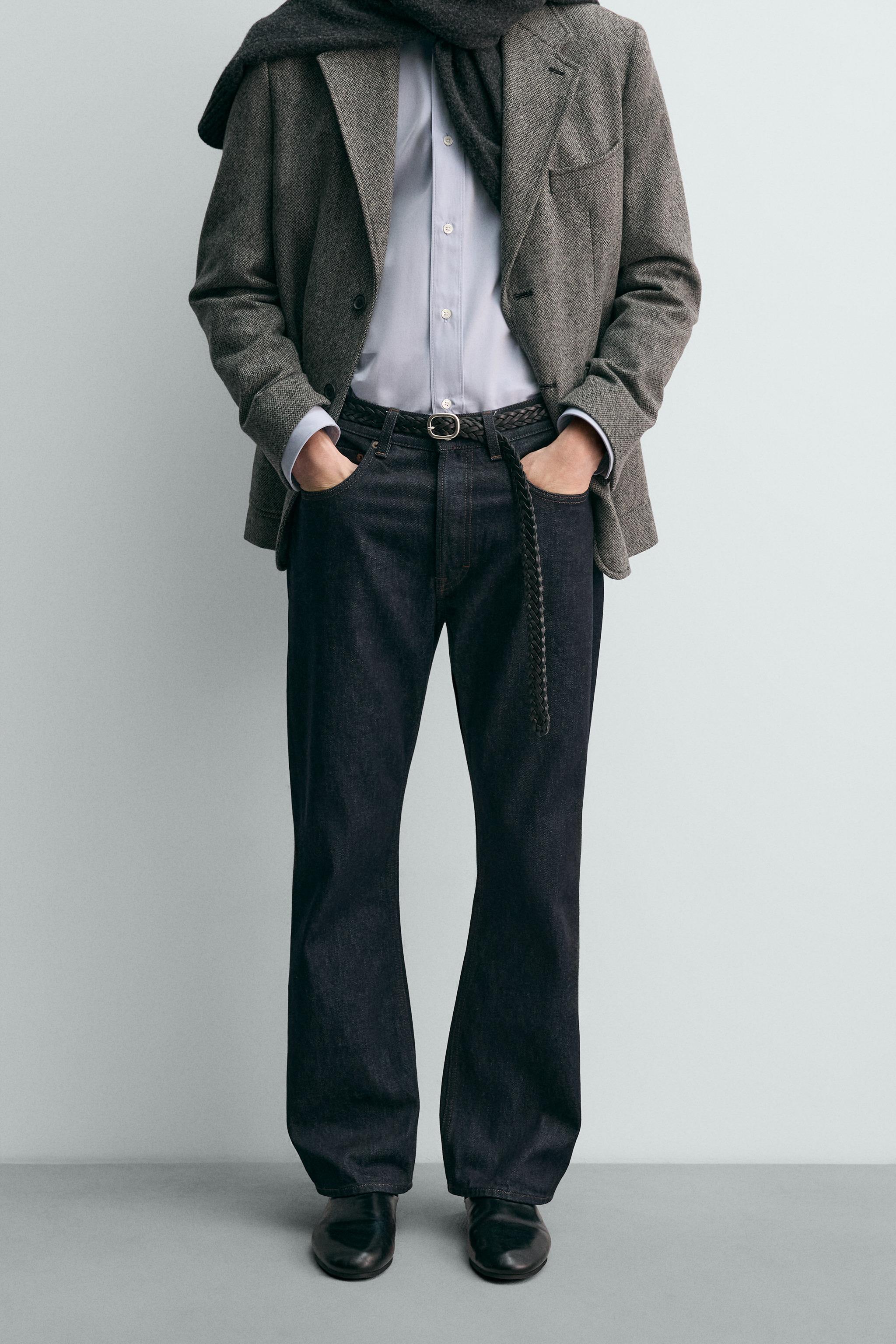 AARON LEVINE X ZARA STRAIGHT FIT BOOTCUT JEANS