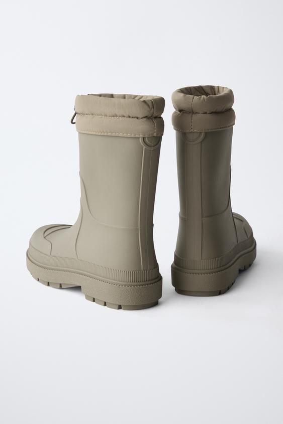 BOTTE DE PLUIE AJUSTABLE - Vert de Zara - Image 4