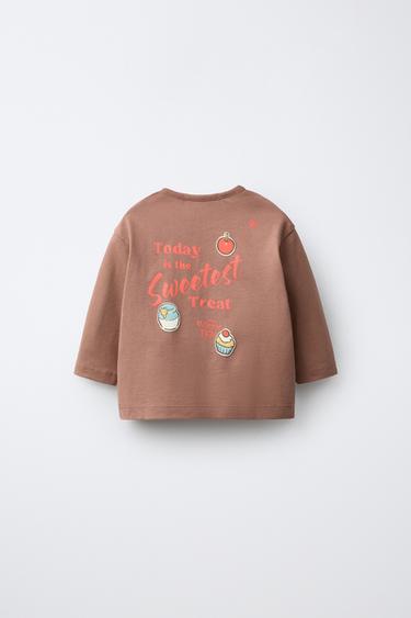 WINNIE THE POOH © DISNEY PRINT T-SHIRT — Brown 2