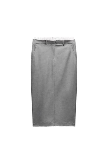 MIXED BOXER SKIRT