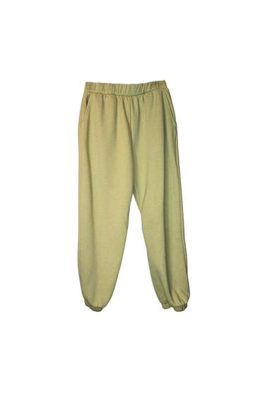 WOMENS JOGGERS IN LIME GREEN
