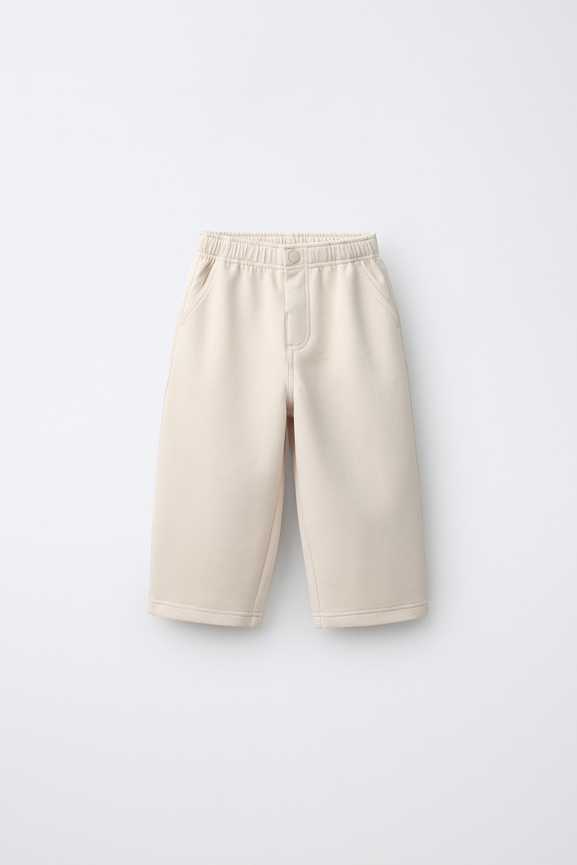 Comfort Fit Plain Trousers
